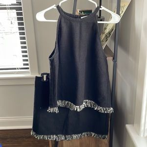 Zara Halter tank & skirt set